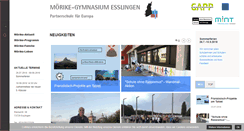Desktop Screenshot of moerike-gymnasium.de