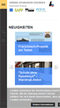 Mobile Screenshot of moerike-gymnasium.de